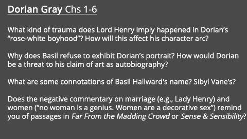 Happy Friday, friends! Hope you're making some progress on our Dorian read-along.

Here's your Chapter 6 milestone reminder! And some discussion prompts to keep in mind as you're reading ⬇️

#SandiBinBooks📚#BinBonsBookClub📗#DorianGray📖
