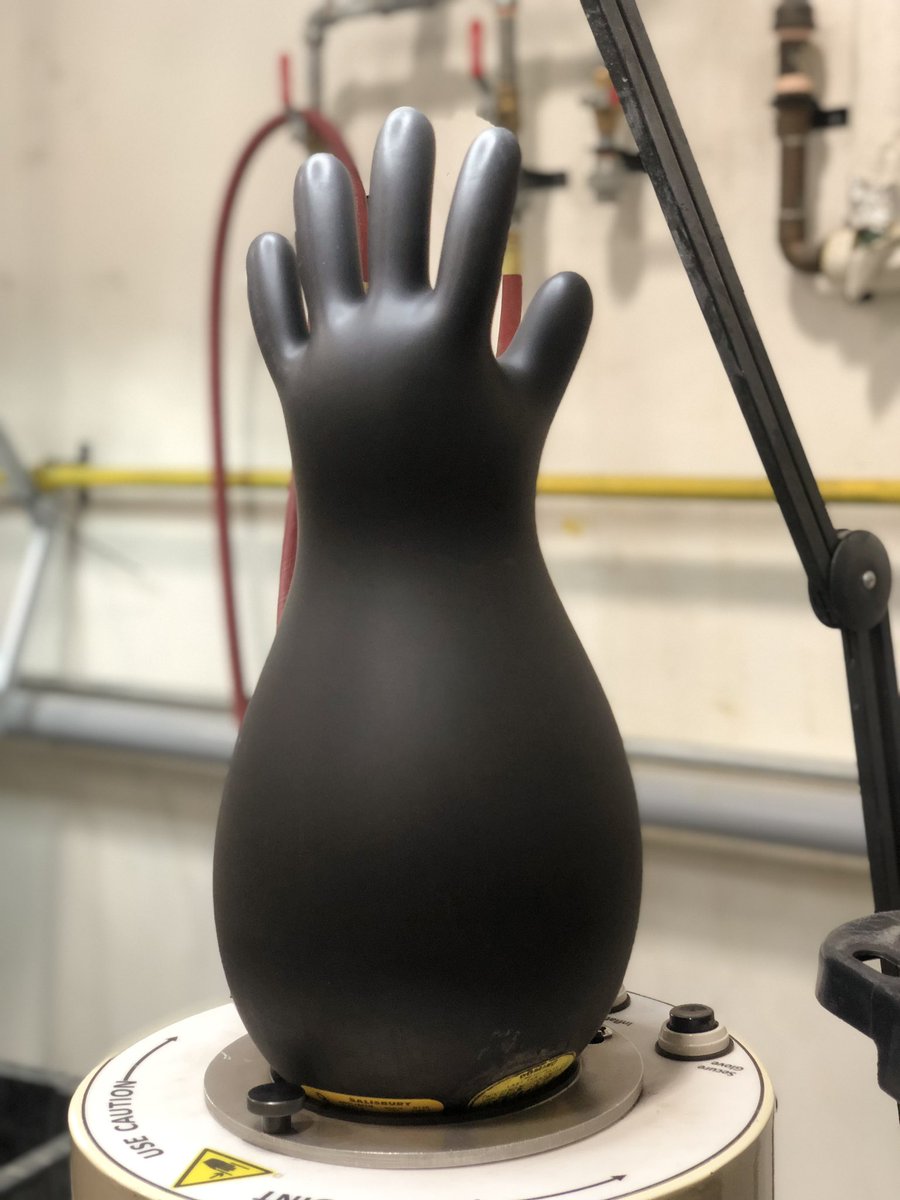DominoHVSupply's tweet image. Your gloves go through rigorous testing in our dielectric test labs! They get cleaned, machine tested, manually inspected, repackaged and sent back to you with your test results…ready to go! 

#glovetesting #highvoltagetesting #electricity⚡️ #electricitygeneration #safetygear