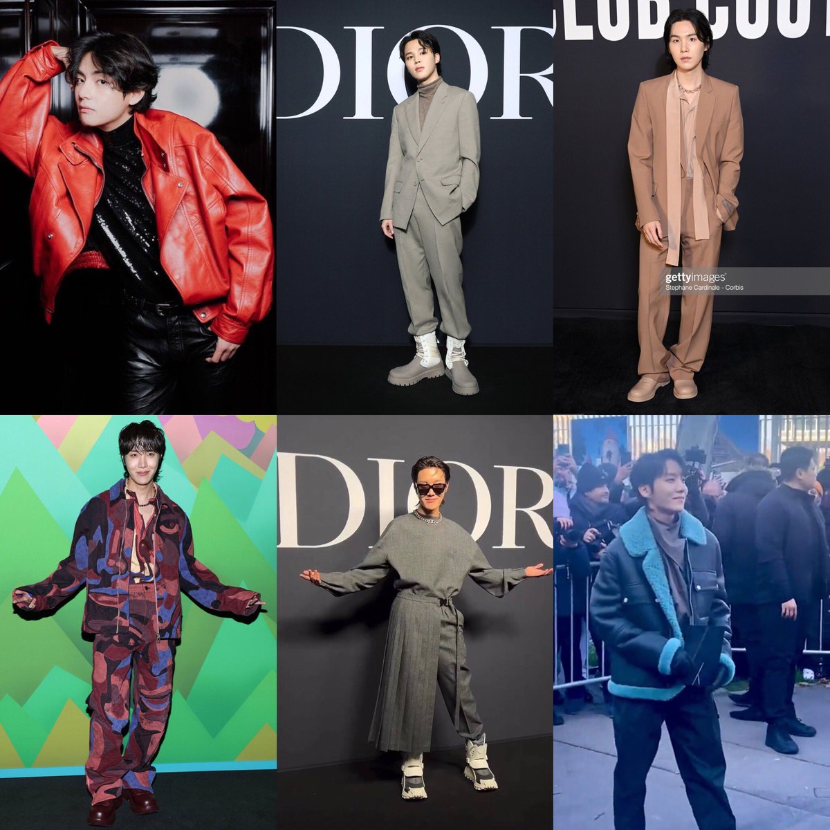 The Kings of Fashion Shows 

#SUGAxValentino
#JhopexLouisVuitton 
#JhopexDior 
#JhopexHermès 
#JIMINxDior  
#TAEHYUNGxCeline