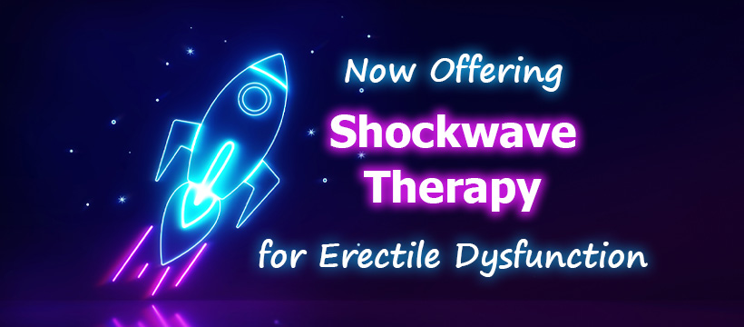 We offer Shockwave Therapy for Erectile Dysfunction at our Joliet clinic! Six treatments, twice weekly for three weeks. 

Interested in learning more? Click the link below to schedule an appointment: 
advuro.com/request-an-app…