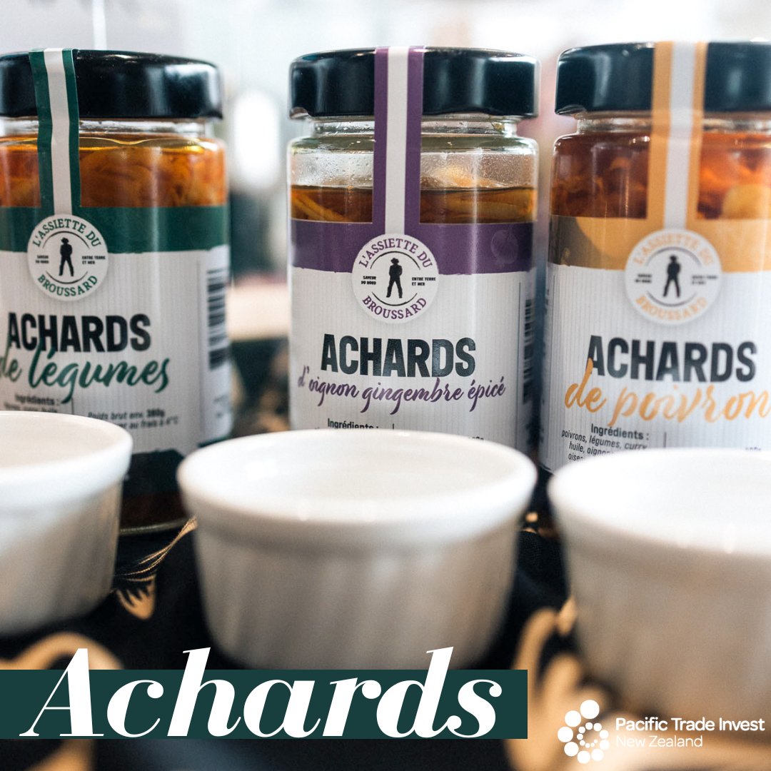 pti_nz's tweet photo. Kai Pasifika –Producer Story New Caledonian Achaar (pickles)
To read the whole story 👉 https://t.co/AoEkmTDyQc
Origin: New Caledonia
Website: https://t.co/7Opr5GRsi7
#PacificTradeInvest #ptinz #BluePacific #achards #newcaledonia #achaar #food https://t.co/7Z8v7narwT