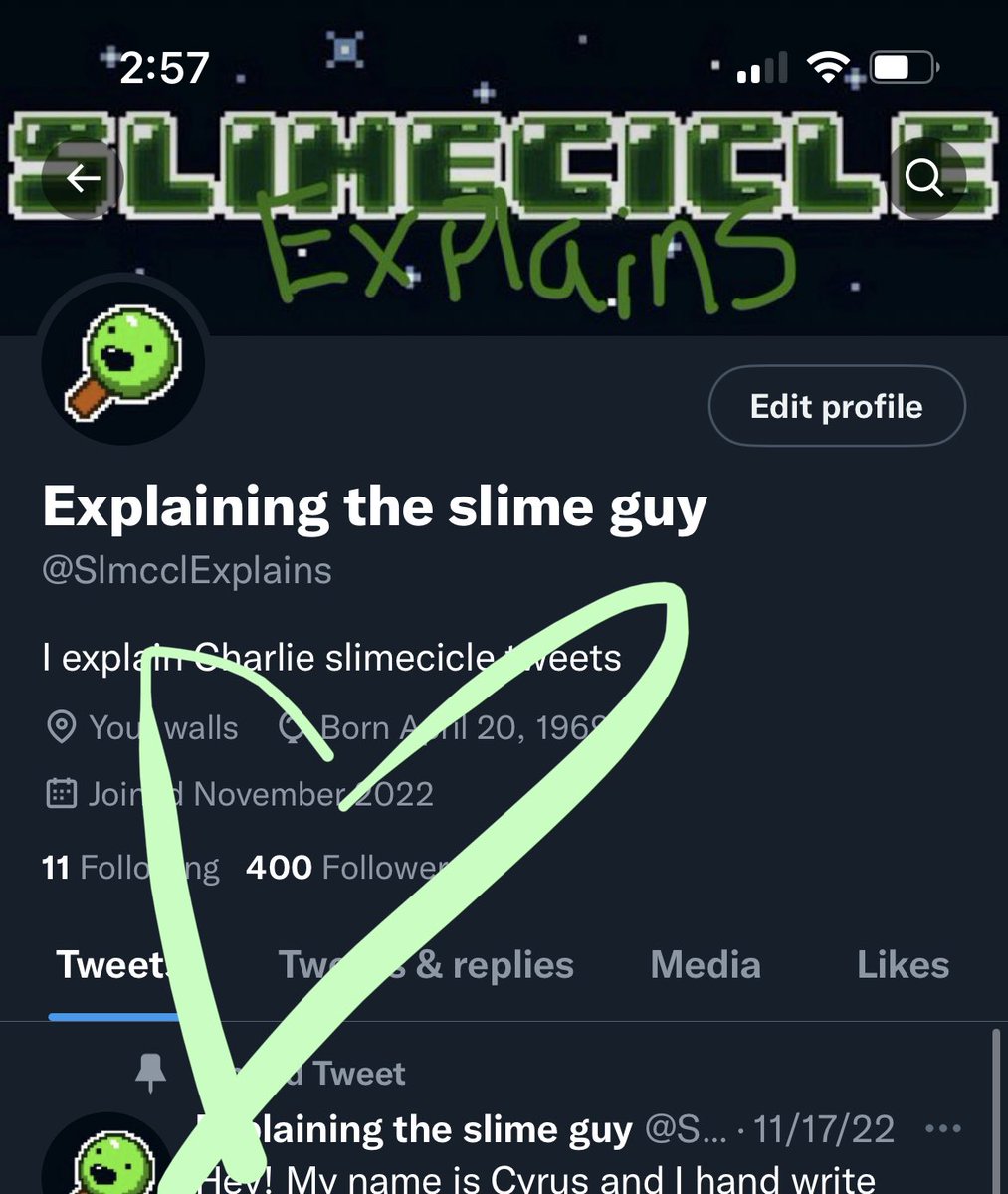 SlmcclExplains's tweet image. I missed 300 but thank you for 400 goopers 🥳