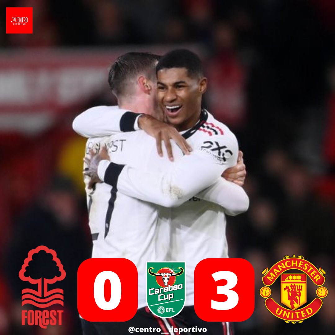 ¡CAMINANDO Y GOLEANDO! ⚽️
El #ManchesterUnited goleo de visita al #NottinhamForest con goles de Bruno Fernandes, Werghost y Rashford.