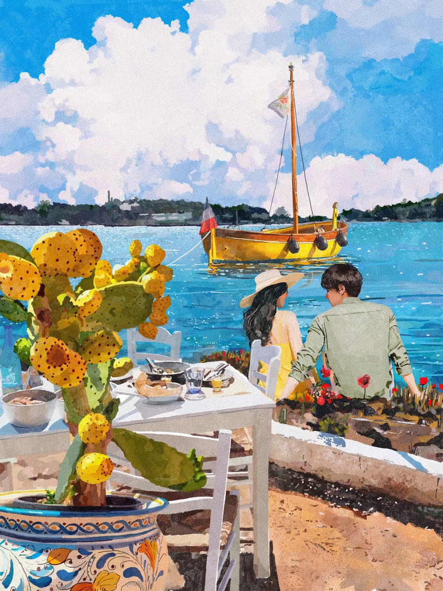“Those who live by the sea can hardly form a single thought of which the sea would not be part”🌊

This is “STEP 6: THE SEA” my new piece for The Trip. One of the works to which I have dedicated more hours. I really hope you like it! 💛

Link  below 👇