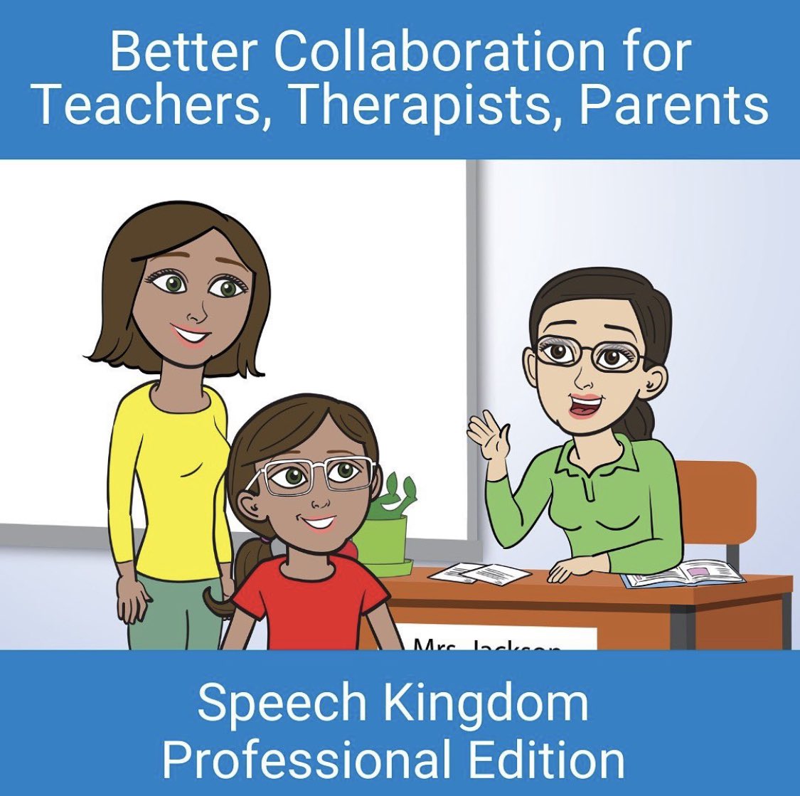 Our program is designed for collaboration of all professionals and parents with Secure Student Sharing. Access can be shared with parents at no additional cost. 

#speechkingdom #ASD #ADHD #specialed #autism #SLP #learningappsforautism #specialeducation #spedteachers #socialskill
