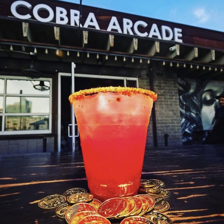 PULL UP!!!😜🕹🙌🏽 🐍 Happy Hour till 7pm! 💯🎶 come grab a drink and play some games! 🏁 We appreciate you for supporting local.🧡🧡

#cobraarcadebar #dtphx #phx #phoenix #az #arizona #arcade #snakegang #phx #phoenix #snakegang
