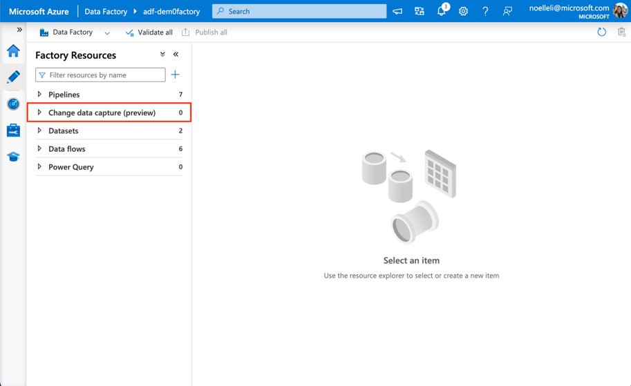 Explore the public preview of a new top-level #ChangeDataCapture (CDC) resource in #AzureDataFactory! msft.it/6018efGs0