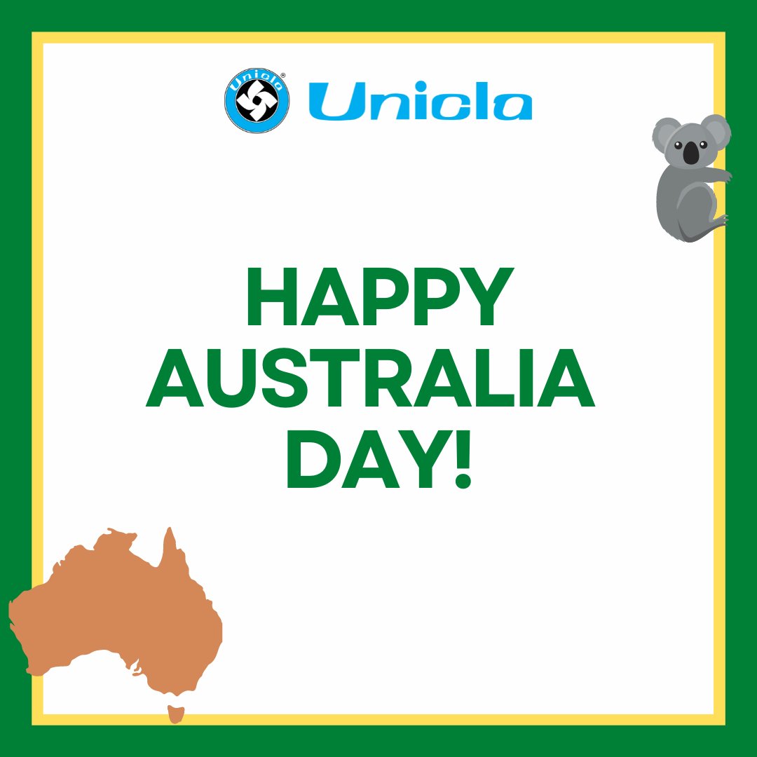 Happy Australia Day from all of us at Unicla!