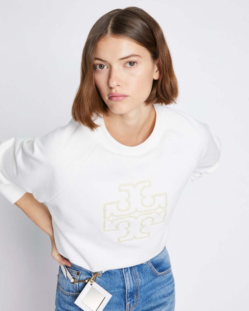 From the Spring/Summer 2023 Collection, pared-back style with personal details. #TorySport