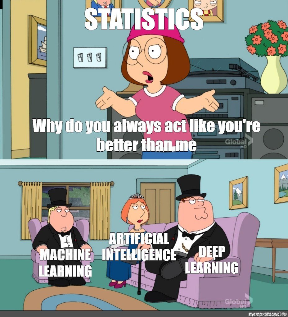 You'd be nothing without me! #statisticallearning