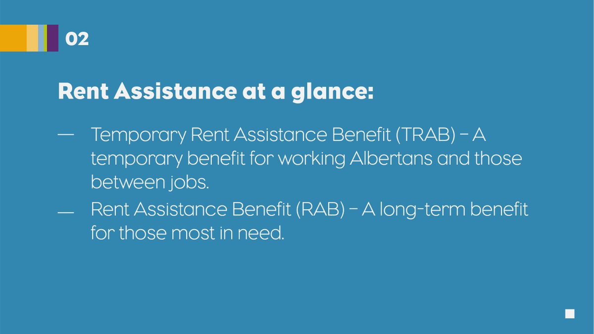 Civida_CA's tweet image. Have questions about Rent Assistance? Scroll  through the graphics for an overview of the program.

Learn more 👉 civida.ca/rent-assistanc…

#rentassistance #RAB #TRAB #yeg #ab #rentsubsidy