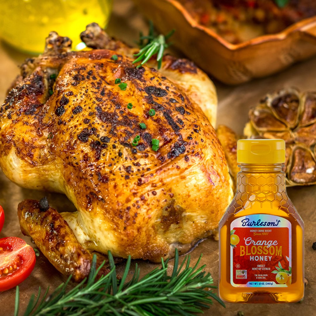 Our Honey Tarragon Chicken recipe replaces butter with Burleson’s Orange Blossom Honey. The result is a sweeter, juicier roast chicken that still features a delicious, crunchy skin! #honeyrecipe #texashoney #localhoney
l8r.it/mMRI