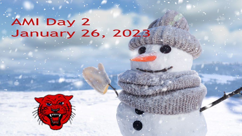 Melbourne School District will be closed Thursday, January 26, 2023.  AMI Day 2