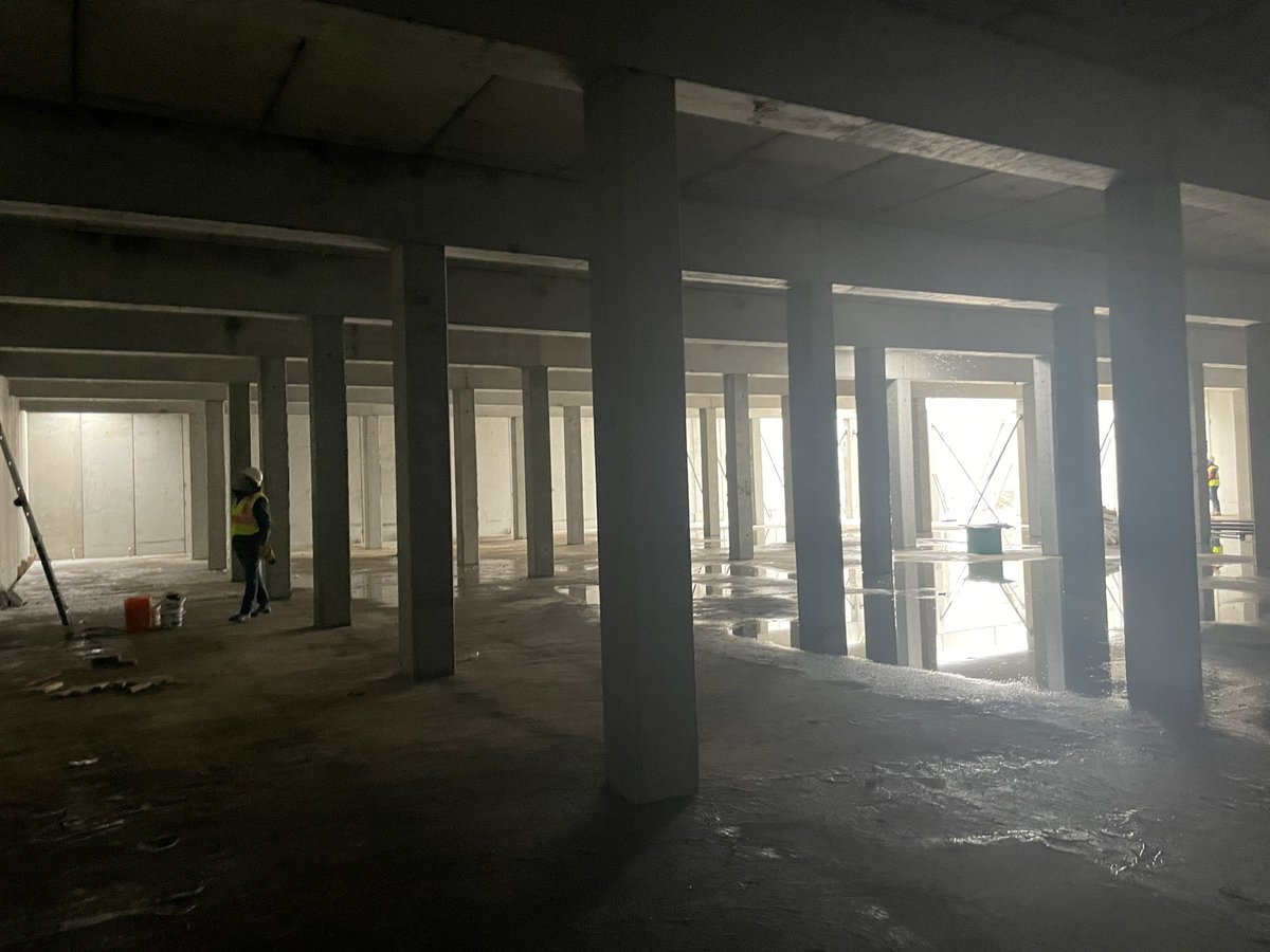 Done.  Cistern installed - St. George’s GC in Toronto.