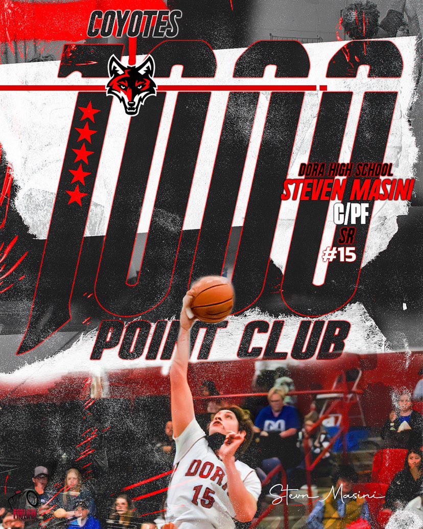 steven_masini's tweet photo. Blessed to be apart of the 1000 point club!!🙏 https://t.co/DqFvgzH65F