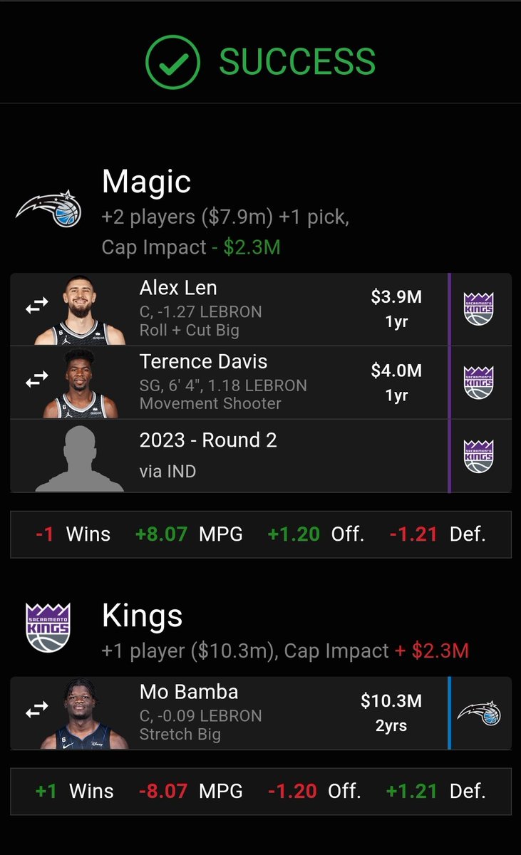 VMCENTER's tweet photo. Who says no? Hot, Cold, Fire or Freezing? #NBATradeMachine #NBATrades #Kings #Magic #NBATwitter https://t.co/gs3K5iVbDB