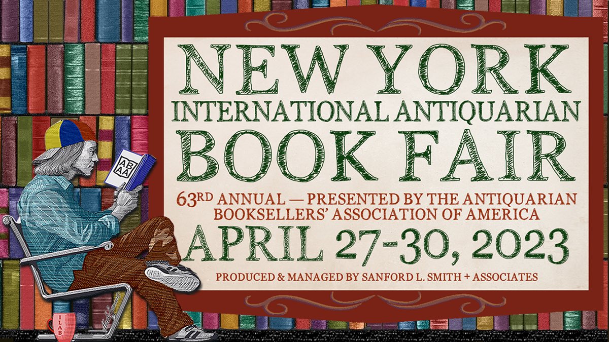 NY Int’l Antiquarian Book Fair (nybookfair) / Twitter