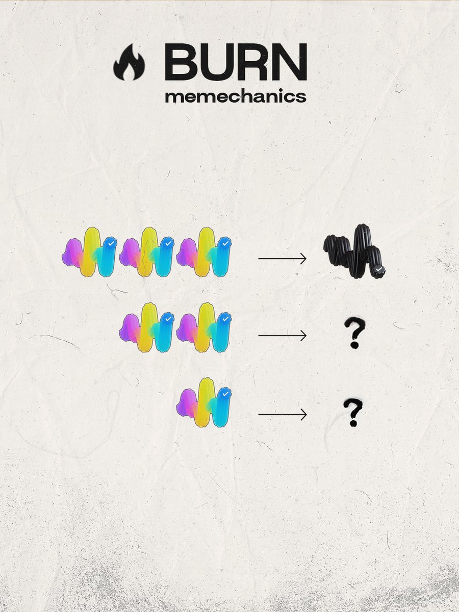 Frens with less than 3 Chequiggles, hold on to them!

You may not be able to get the black one, but you’ll be able to play the game of burning, too. In the next phases 🫶