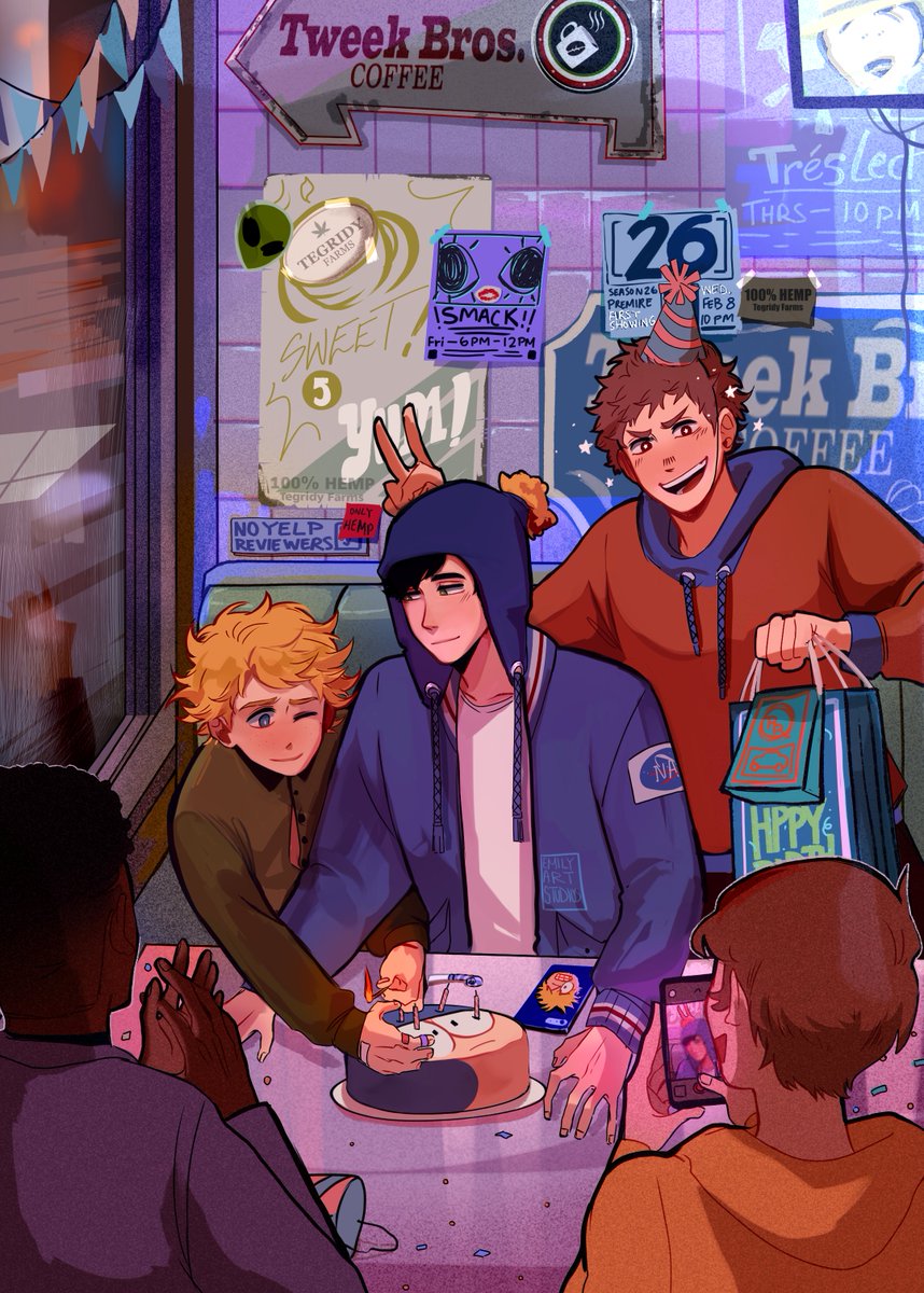 EmilyArtStudios's tweet photo. ᴴᵃᵖᵖʸ ᴮᶦʳᵗʰᵈᵃʸ ᶜʳᵃᶦᵍ
#southparkfanart #SouthPark https://t.co/7bYnjoJvh5