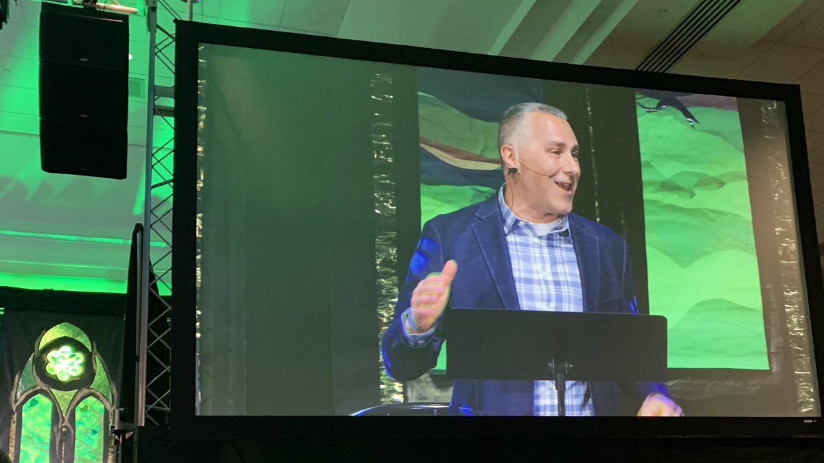 presoutlook's tweet photo. “I think we have a close-fistedness that has even reached people in the church…we have become a compassion-deprived place which is why the unforced rhythms of grace are so important and why you (ministers and educators) matter so much.” @johnpavlovitz @APCENET #APCE23 https://t.co/ST3rYMlk7c