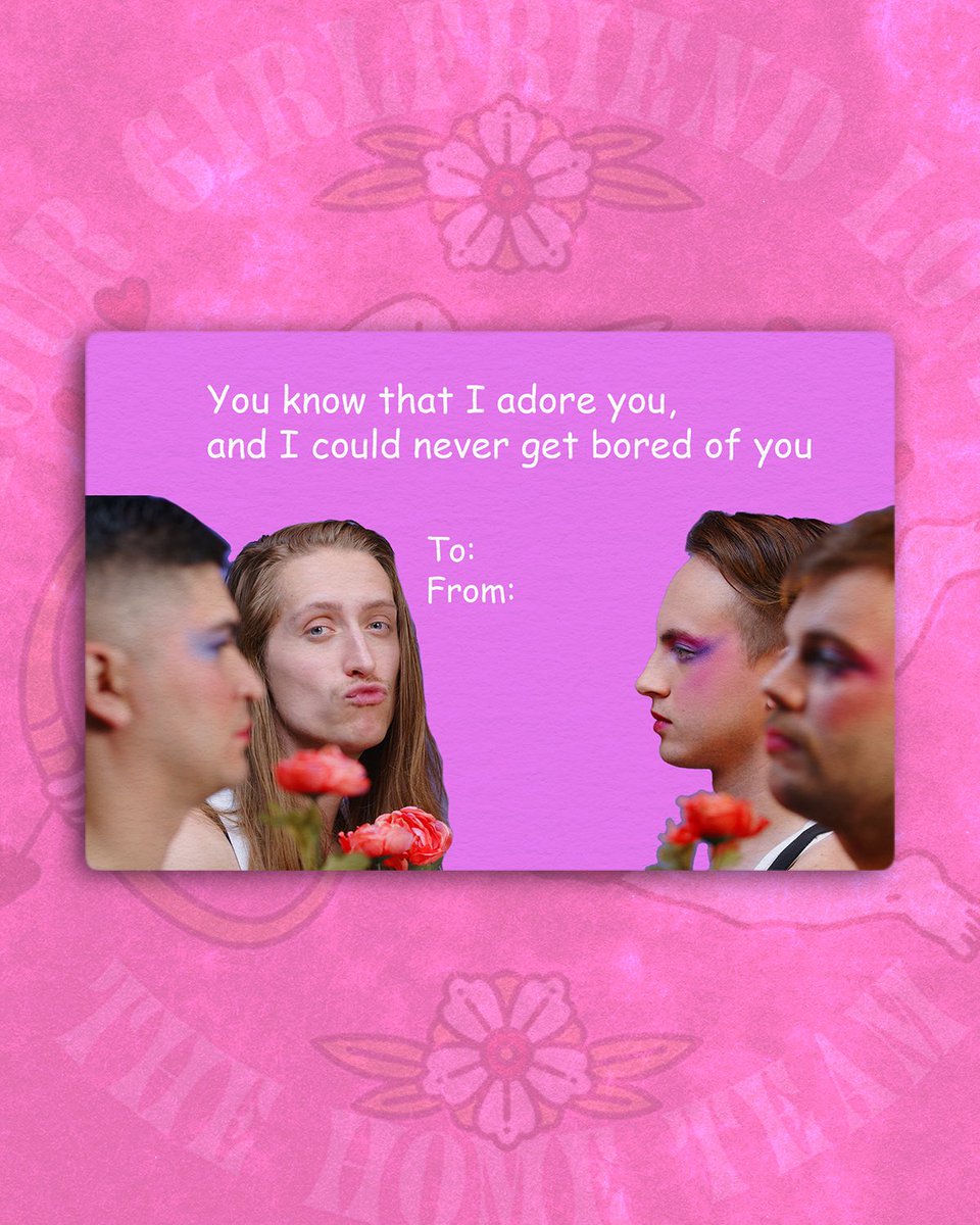 Oh yeah and each of the orders come with this card too