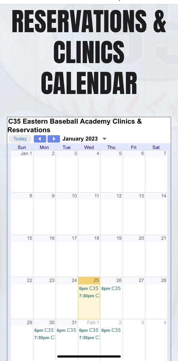 C35 Eastern Baseball Academy tweet media