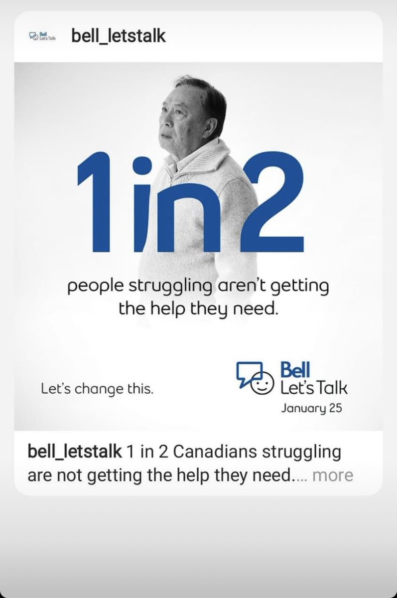 PaulCrouch22's tweet photo. #BellLetsTalk has made things easier than ever to get help. You’re not alone. #MentalHealthAwareness #mentalhealth #YouAreNotAlone https://t.co/1JnHXzPmwQ