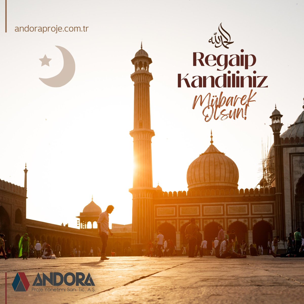 İslam alemi için önemli bir gün olan Ramazan'ın ilk habercisi Regaip Kandili'nde ettiğiniz tüm duaların kabul olmasını dileğiyle... Hayırlı kandiller... #regaipkandili #andoraproje