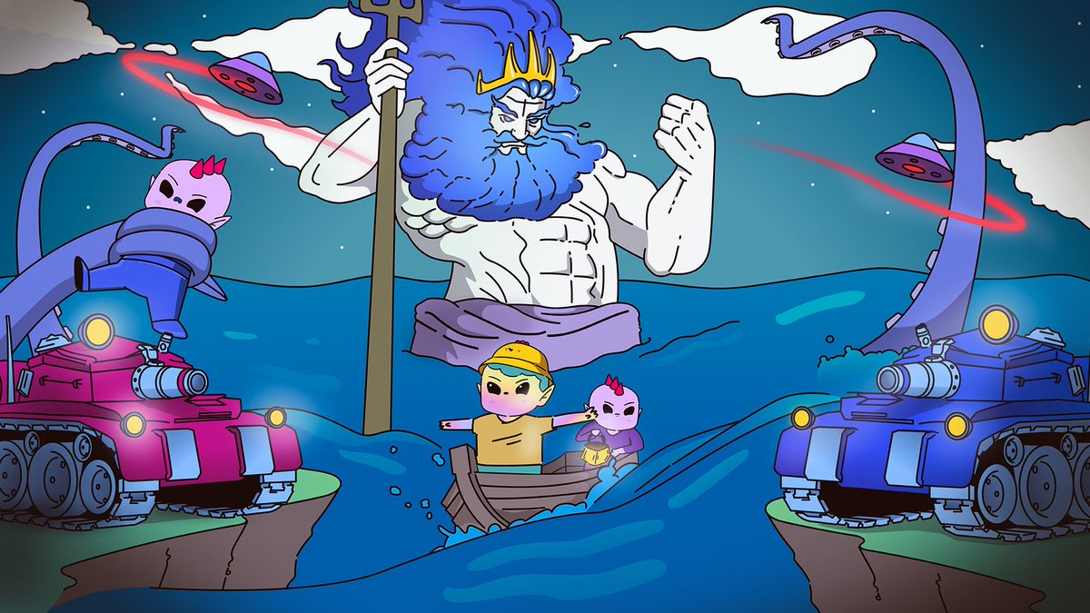 Want a chance to win THIS custom 1/1 #NFT AND guaranteed early access + 20% off for 3 🔥 NFT games minting on #SKALE?

HOW TO ENTER:
1. Submit wallet address here: form.typeform.com/to/b9uV2ulG

2. Follow: @SKALENetwork <a href="/metaverseinvade/">Metaverse Invaders</a> @OGMnfts <a href="/TankWarsZone/">Tankwars.zone</a>

3. Like and RT this tweet