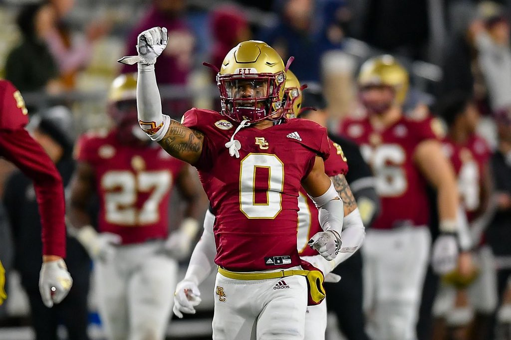 After a great conversation, Blessed to receive a D1 offer from Boston College  ! <a href="/Aazaar23/">COACH AAZAAR@UMD</a> @RivalsFriedman 🖤🦅