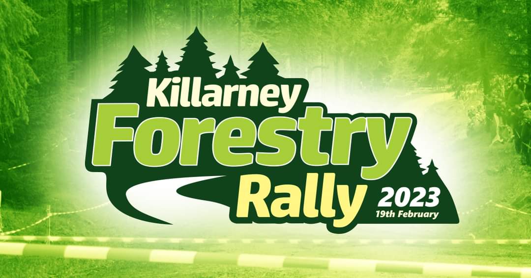 karenjosull's tweet photo. Save the Date 
February 19th 2023 @KillarneyRally @rally_ie @RallyoftheLakes @MotorsportIRL #killarneyforestry23 https://t.co/Smo56yGl4R