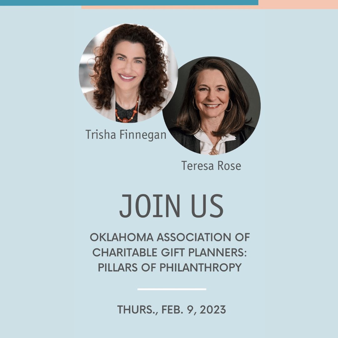 AFPOK's tweet image. February Luncheon in Partnership with the Oklahoma Association of Charitable Gift Planners - mailchi.mp/b3967c44586b/f…