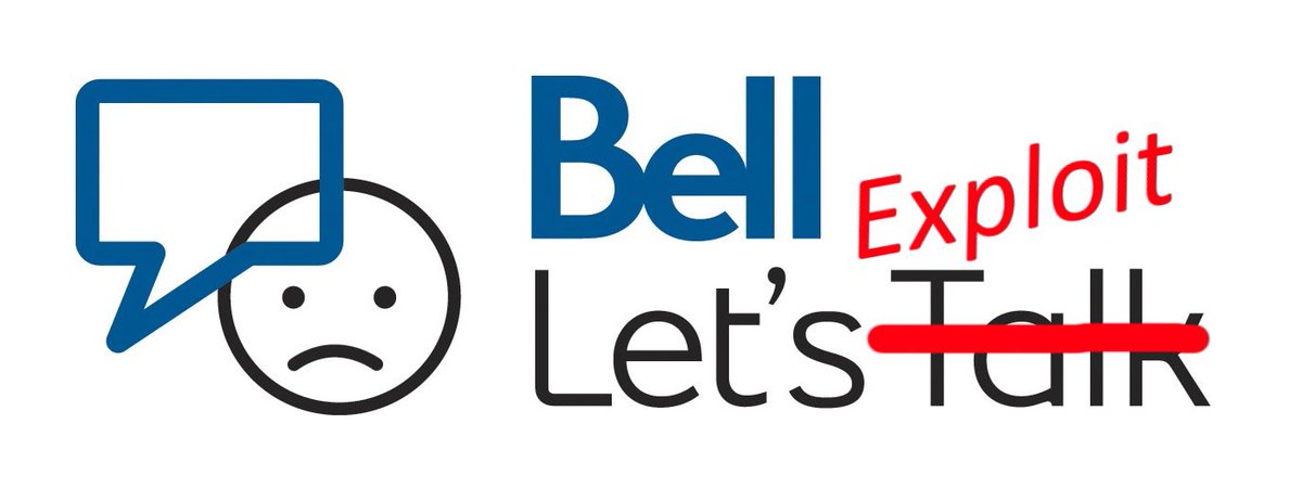 Jurassic___Mark's tweet photo. I hate #BellLetsTalk I have for years. Just a giant corporate doing its thing. I suffer. We all suffer. Fucking do something. https://t.co/5gjOj58gYe