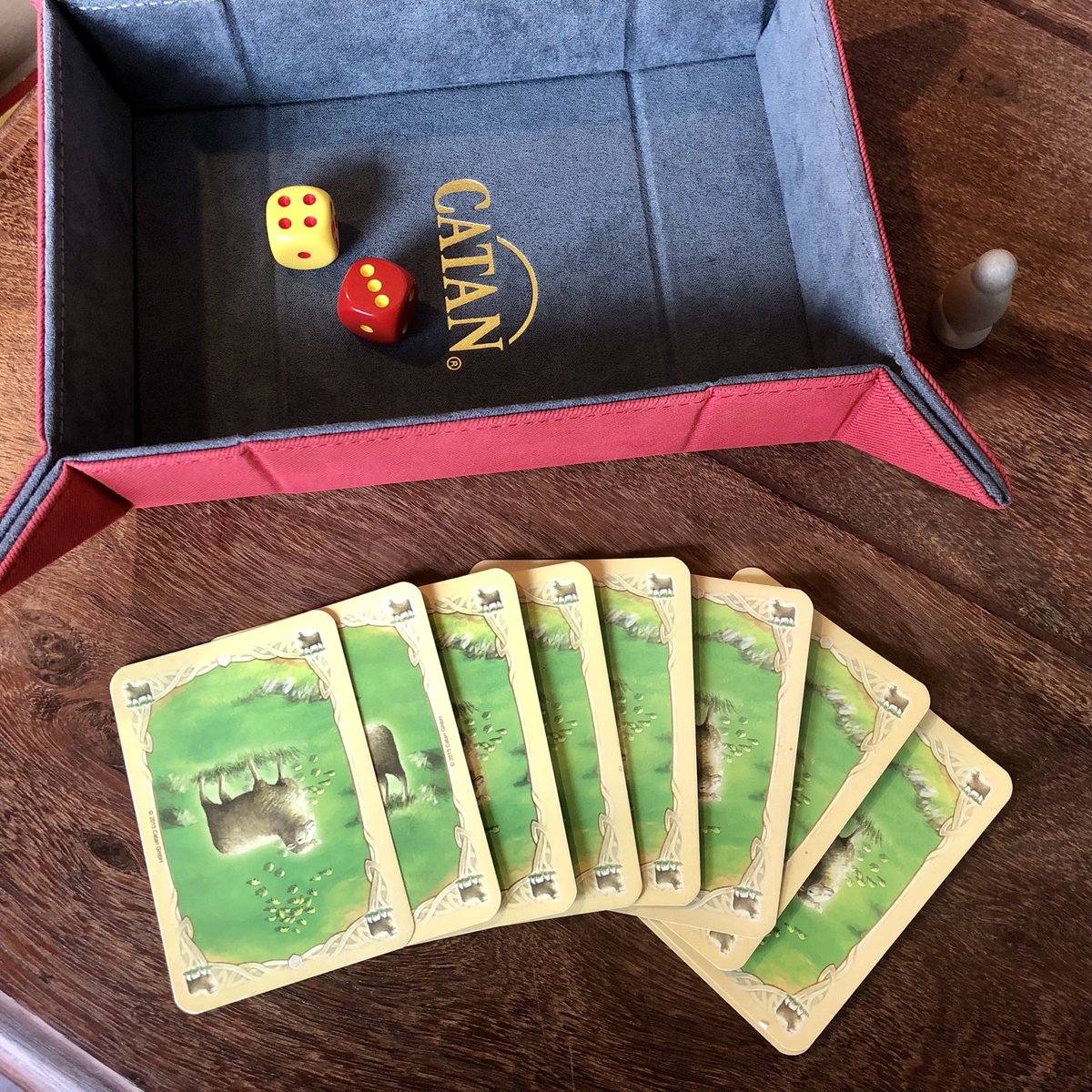 settlersofcatan's tweet photo. Happy Opposite Day! 🥳 we'll like to remind everyone to only trade for sheep, build cities in 2 &amp; 12, and don't forget to have more than 8 cards when the 7 is rolled. 🤡🎲

#catan #settlersofcatan #oppositeday https://t.co/soR8uCTz0C