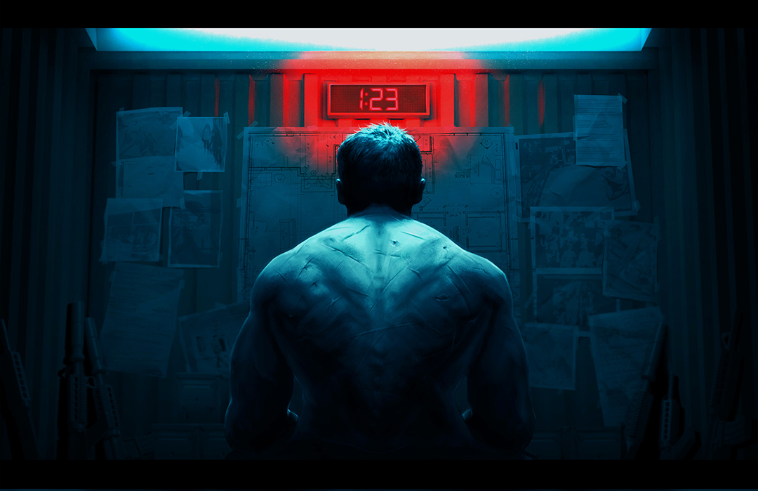 "Preparation" - a keyframe from my IP "123KILL"