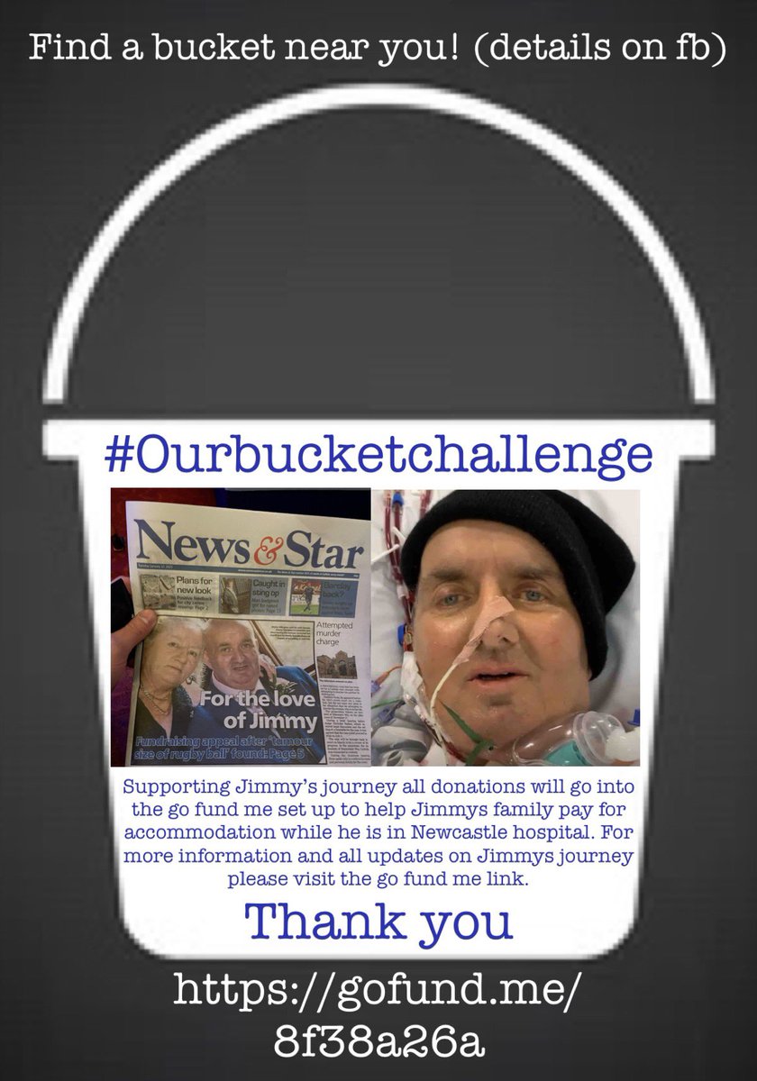 emjm860's tweet photo. #ourbucketchallenge #carlislefc #Carlisle #carlislecity #freeman #CancerTreatment #cancersurvivors #CancerJourney Supporting Jimmu Allington Carlisle https://t.co/PgfhWfQsIx