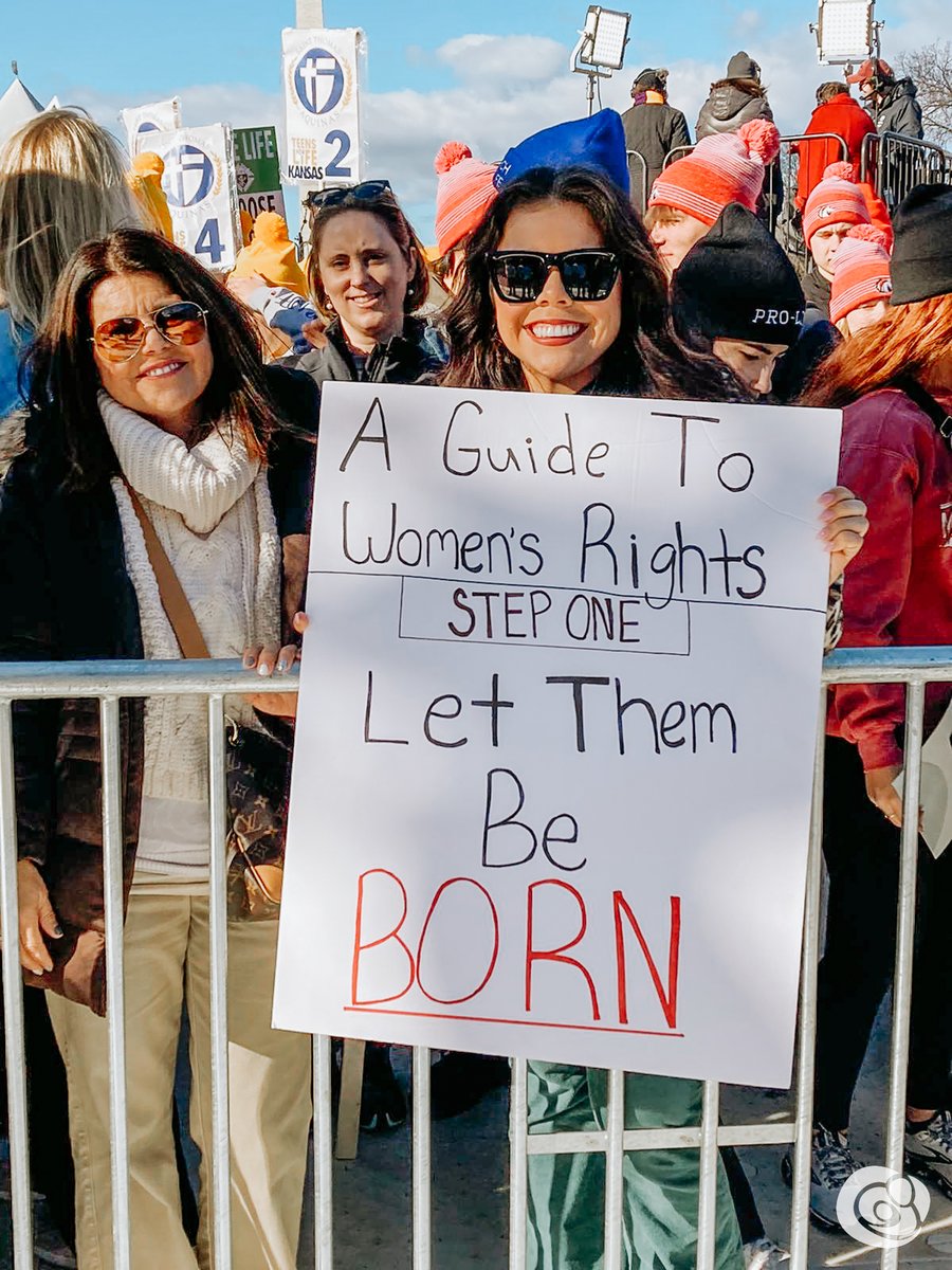 Women's rights are human rights, and the first human right is the right to life.