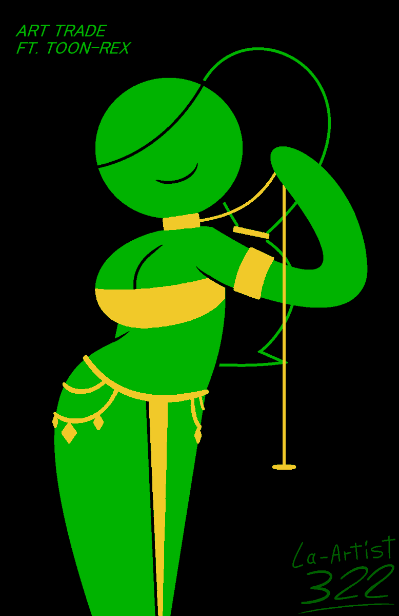 LaArtist322's tweet photo. Art Trade with Toon-Rex (from and at Deviantart).
With this lovely drawing of DJ EX IT from Minus8, as an slave girl.
#digitalart #fanart #arttrade #dj #djexit #minus8 #toonrex #laartist322 #slavegirl #slave https://t.co/atltC86nmG