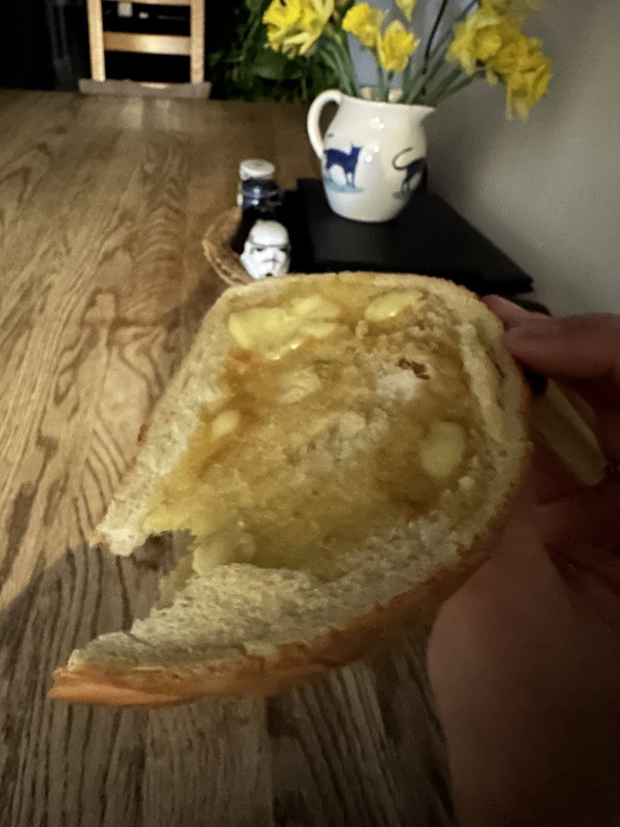 Hot buttered toast after a night out always makes me think of you 
<a href="/Pangaean_Fox/">Clare</a> 

When we used to go back to yours after a night at the black bull …