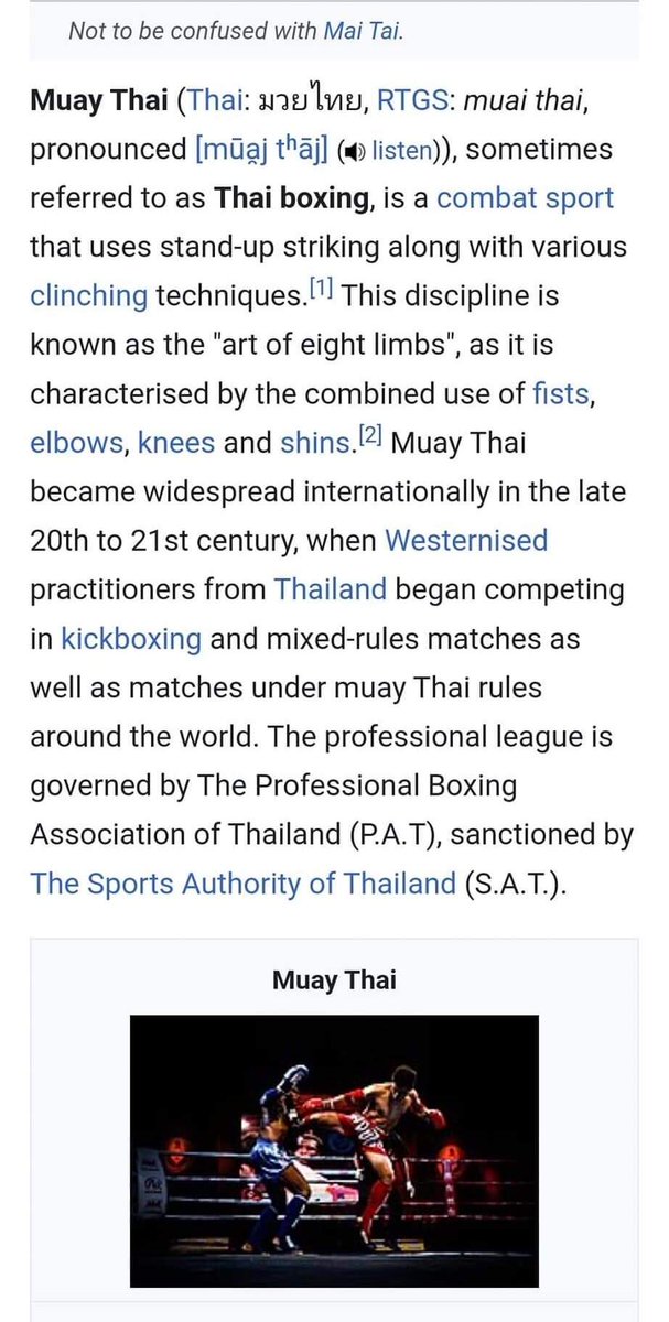 ThaiLand_DK's tweet photo. นี่เราต้อง #saveWikipedia มวยไทยแล้วไหมอ่ะ 😂😂
#ขะแมร์ขยันเคลม #ขะแมร์ https://t.co/iJIyY8McHo