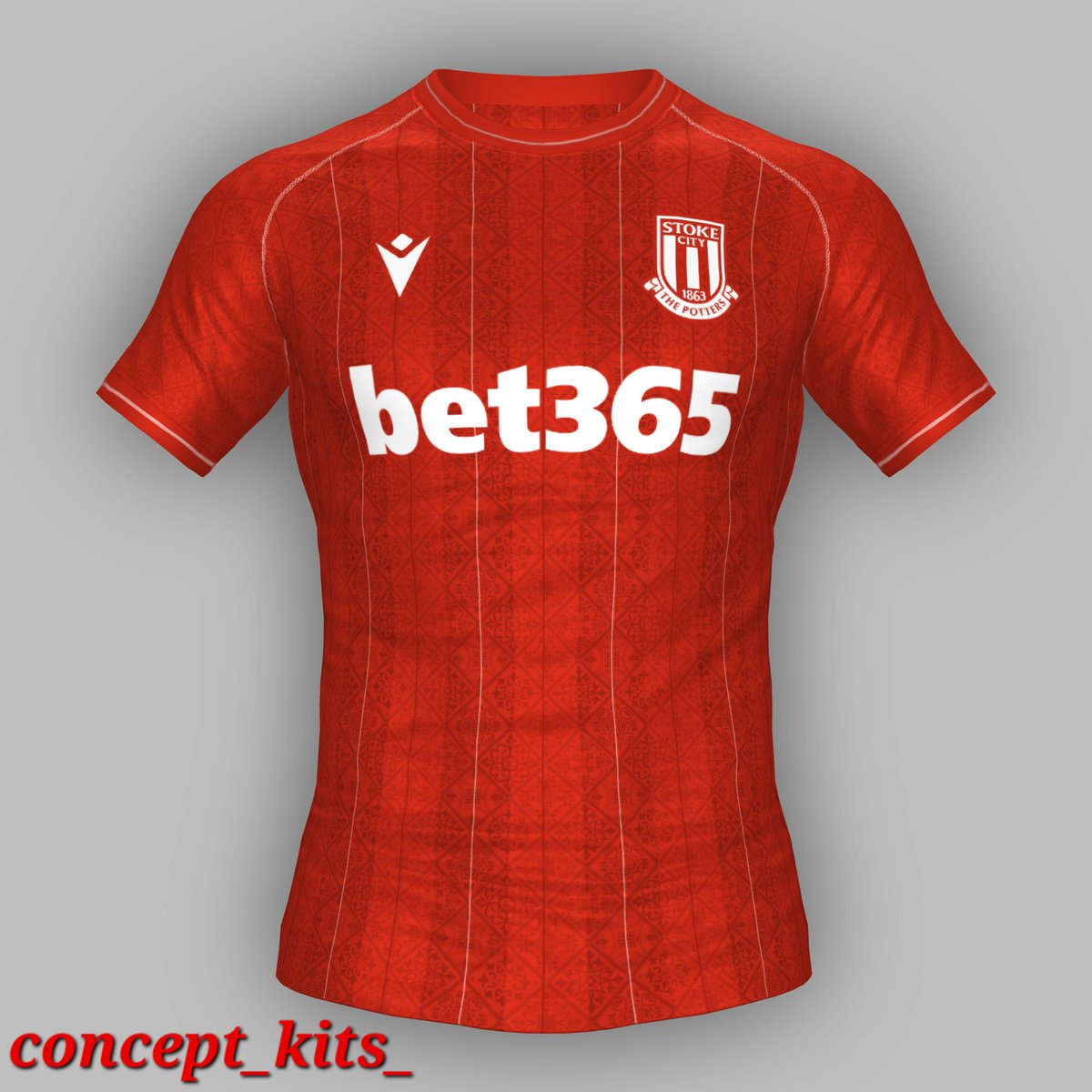 Concepts for @stokecity requested by @Nathandray26. #stoke #scfc @StokeLoudProud @SCFCSC @StokeCityFCLive @StokeCityFCNew1 @oatcakescfc @weare_stoke @stokehub @TheBearPitTV @Stoke_Bra @StokeCityINA @StokeCityAR @stokecityfcdtx Each kit has a pottery themed pattern