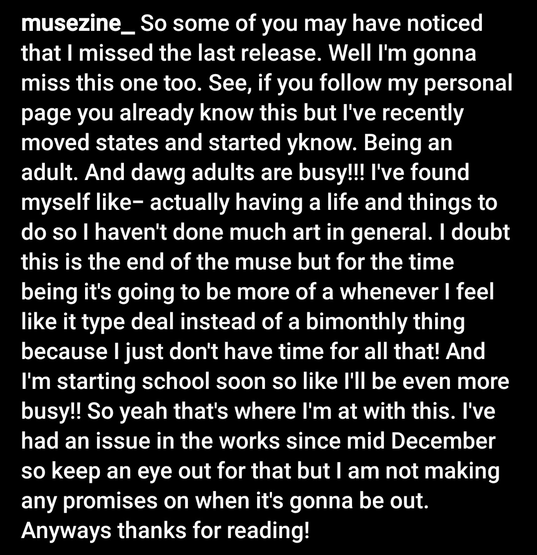 The Muse Bimonthly Zine (@MuseZine) / Posts / X