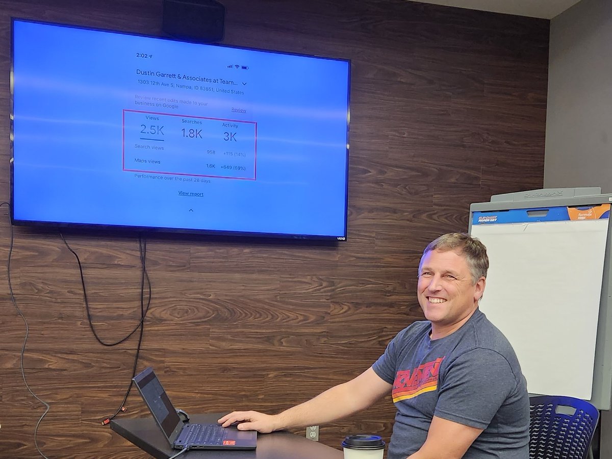 VermontBuilders's tweet photo. Jay Vallieres of Movement Mortgage put on a fantastic "Google My Business" training for VBRA members yesterday. We came away with improved knowledge about how it works and tips we can put to use right away. Thanks, Jay! https://t.co/IQRxVfO2FE