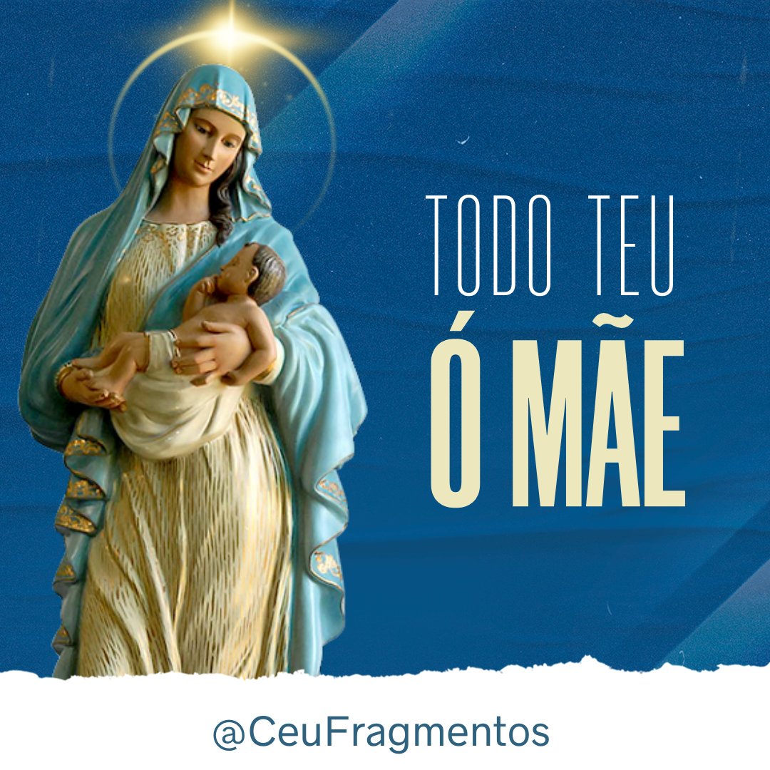 Minha Mãe... Minha Rainha!
Eu sou Teu e Tu És Minha...
#nossasenhora #MaedeDeus