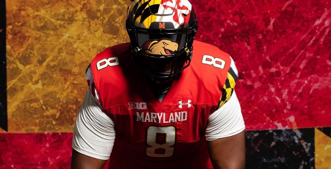 Blessed to say I’ve received my first offer from the University of #Maryland 🐢 @TerpsFootball @GunterBrewer 🐢 @ColtBoyz14u #coltboyz 🔌  #terps #umd #collegepark @CoachSykes3