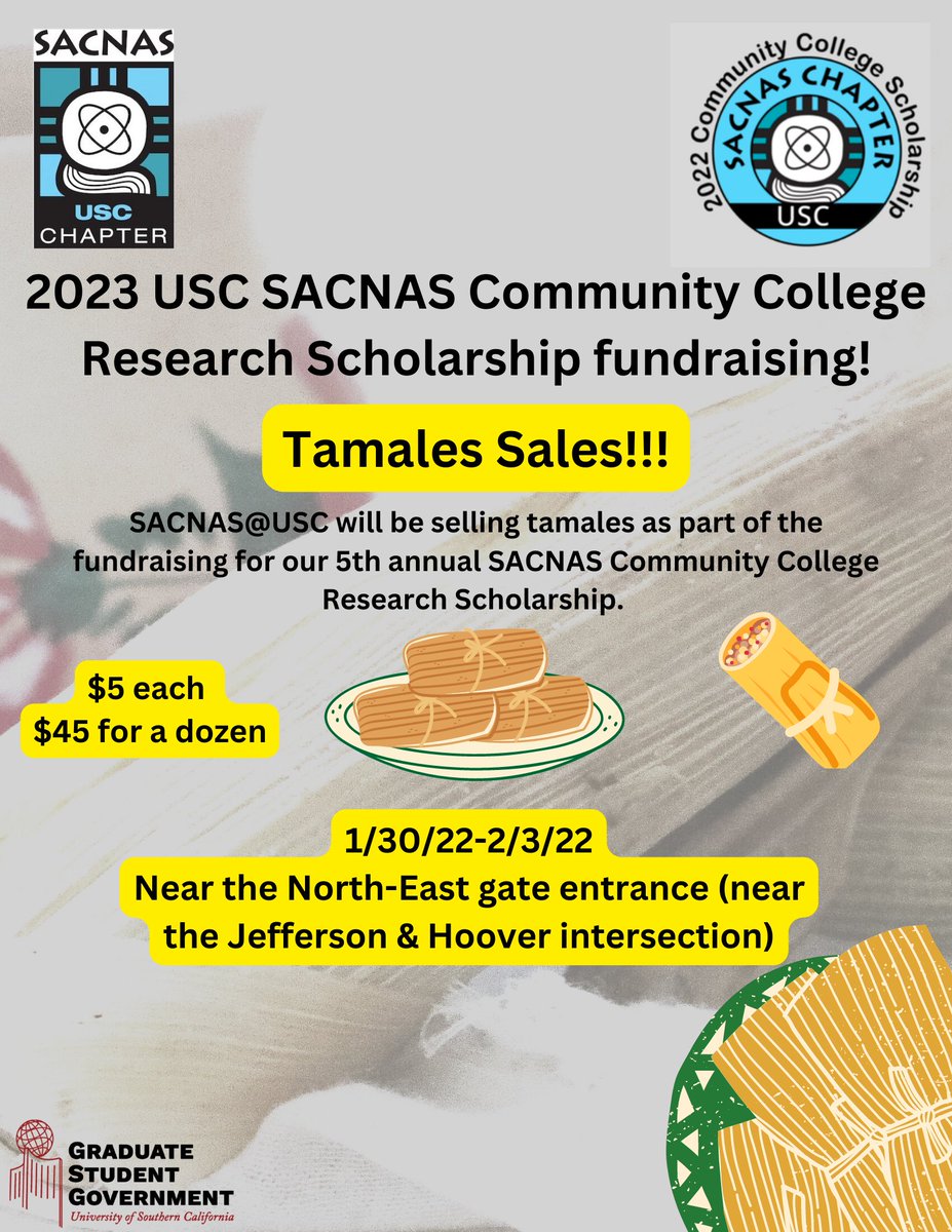 SACNAS@USC tweet media