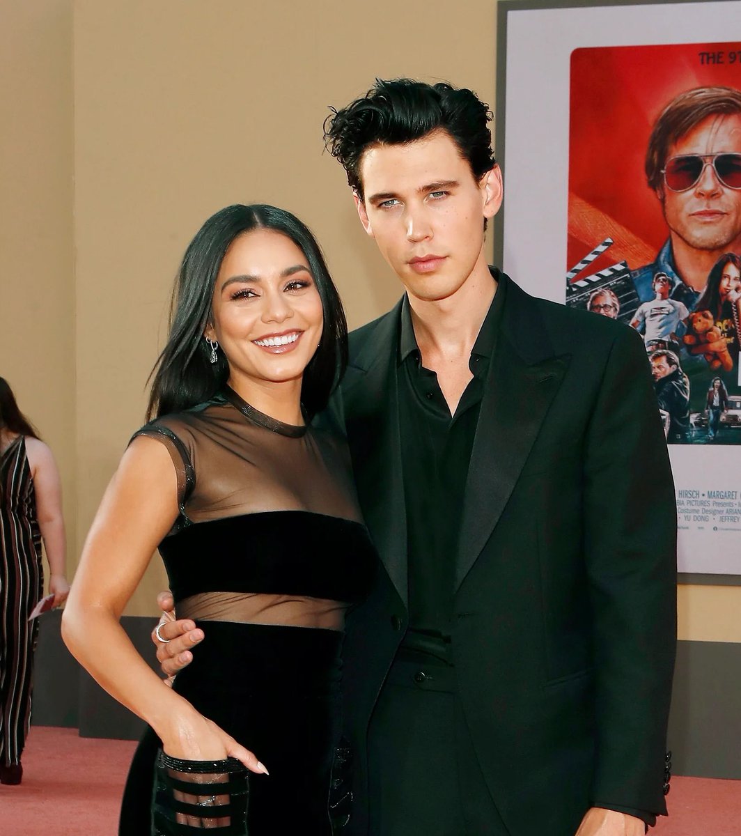 PopCrave's tweet photo. Austin Butler has now credited Vanessa Hudgens for helping him with ‘Elvis’ role after receiving backlash:

“I was with my partner at the time. We’d been together for so long and she had this sort of clairvoyant moment and so I really, I owe her a lot for believing in me.” https://t.co/WxgAWXguf6