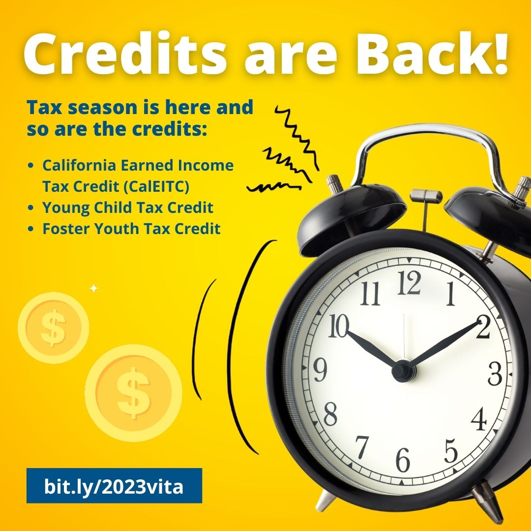 CAPSBC's #VITA volunteers are #IRS certified to ensure San Bernardino County families receive all eligible tax credits. 

If your household makes $57,000 or less per year, don't wait, sign up today for free tax filing services at bit.ly/2023vita