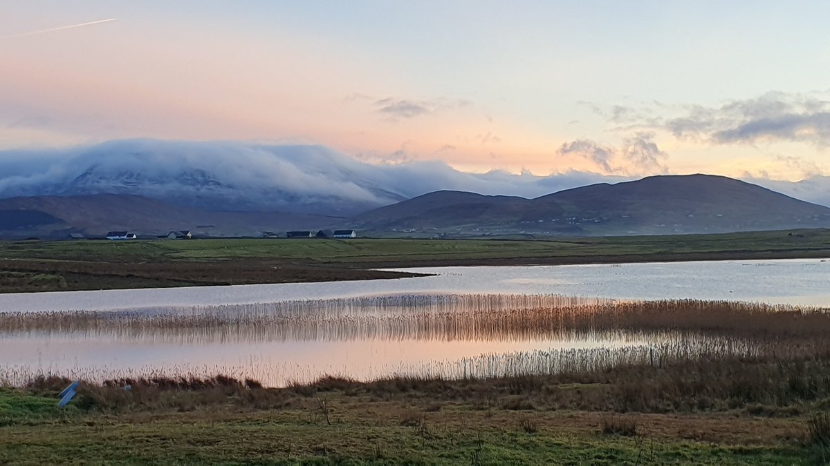 richardbrooker's tweet image. Lough Baun catching the last of  winter's sunlight #Emlagh #Louisburgh #Mayo #WildAtlanticWay