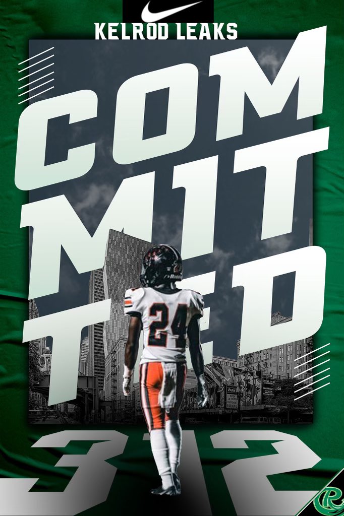 I’m am proud to say that I am 100% committed to the university of Roosevelt I would like to thank my family,friends and coaches for helping me get where I am today!!